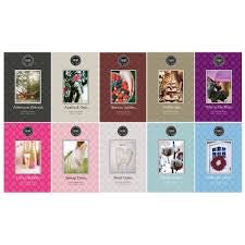 Assorted Bridgewater Candle Company scented sachets.