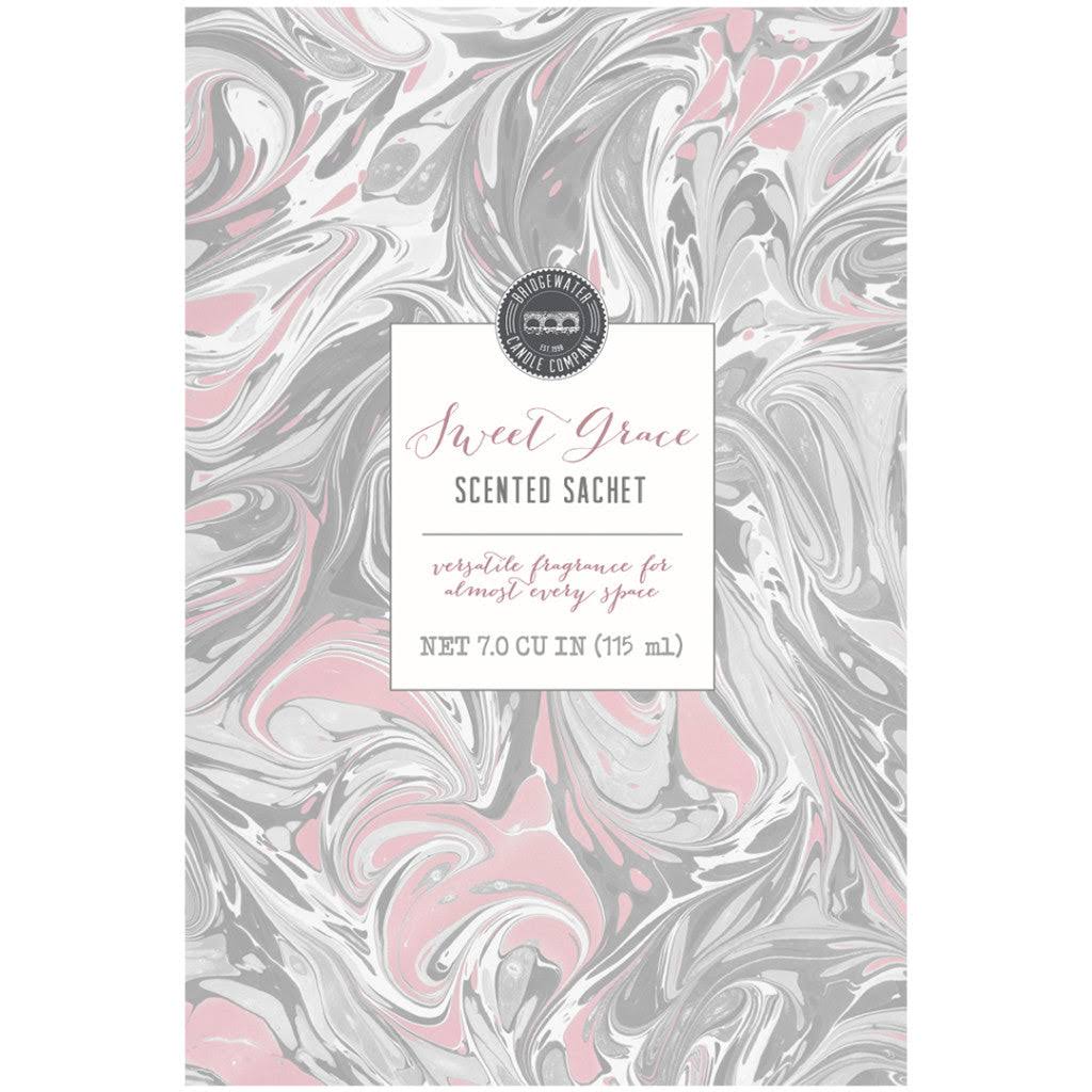 Bridgewater Candle Company Sweet Grace swirl scented sachet.