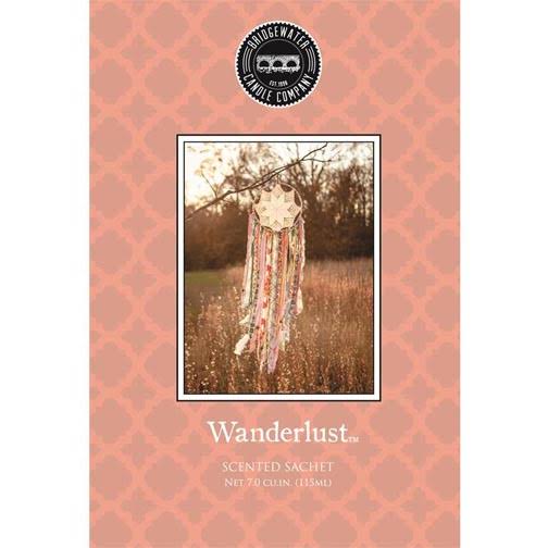 Bridgewater Candle Company Sweet Grace "Wanderlust" scented sachet.