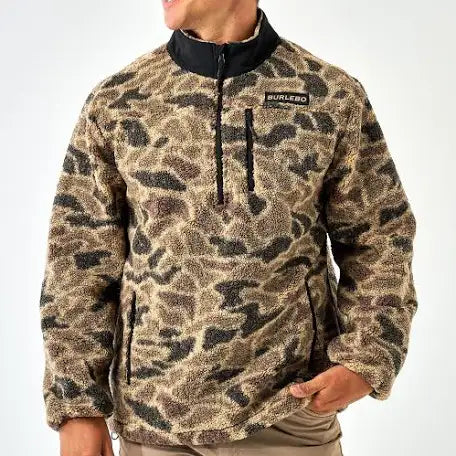 Burlebo Men’s Sherpa Full Zip Jacket