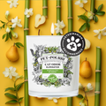 Pet~Pourri Cat Purrfectly Bamboo 2-in-1 Candle 7.5oz