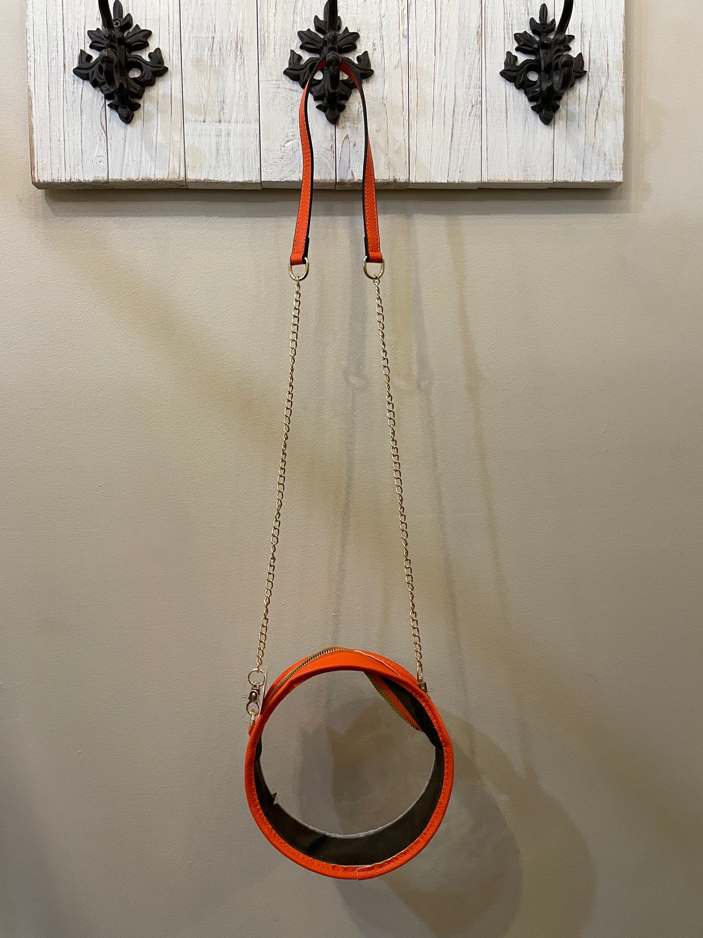 Round Clear Crossbody