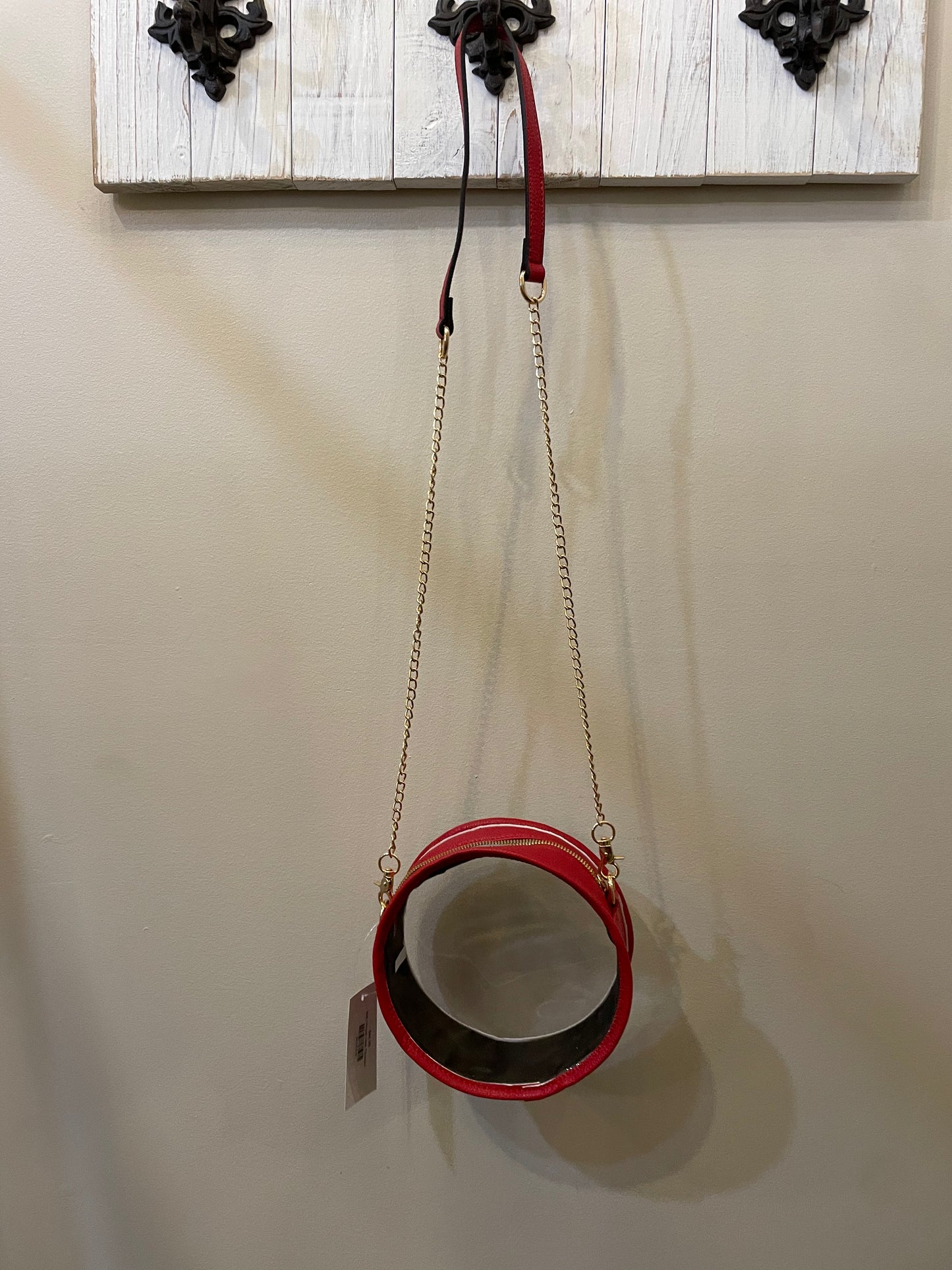 Round Clear Crossbody