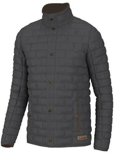 Mens Brick Quilted Jacket