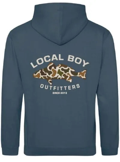 Men’s Vintage Redfish Hoodie - air force blue