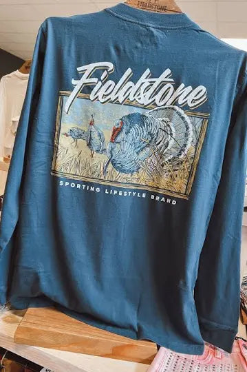 Field and stone men’s long sleeve Tee