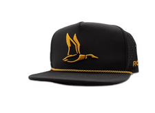 ROOST DUCK PERFORMANCE ROPE HAT BLACK