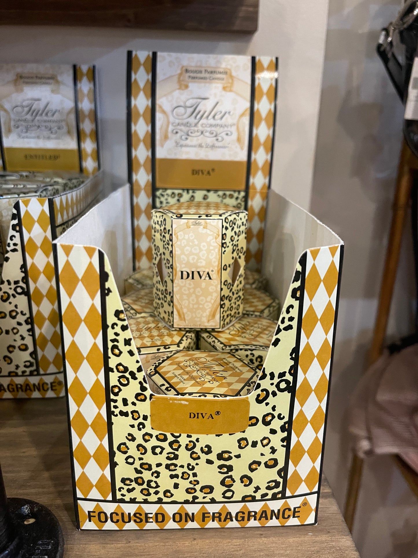 "Diva" Tyler Candle Company Votive Candles.