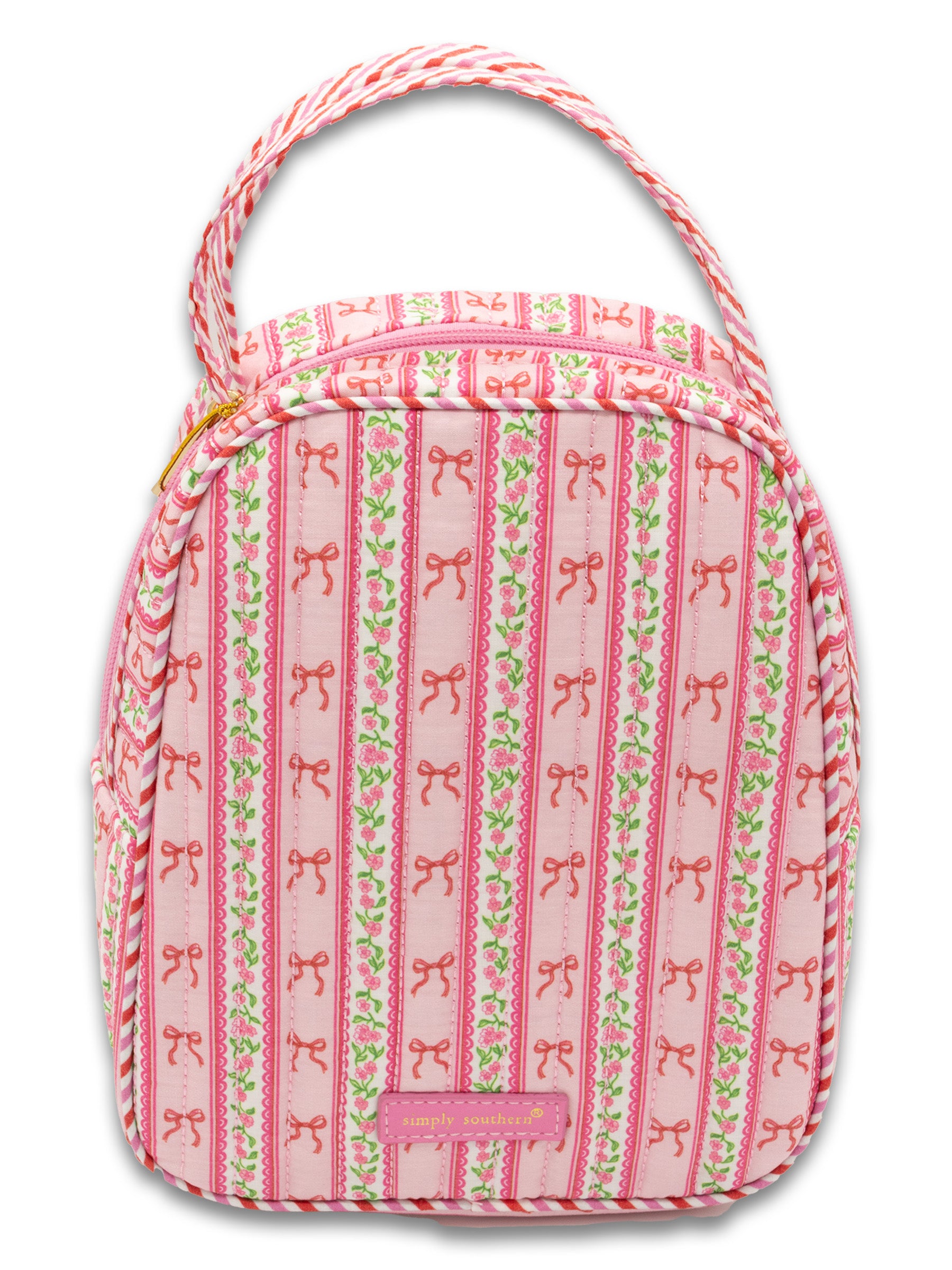 SS Quilted Lunch Box