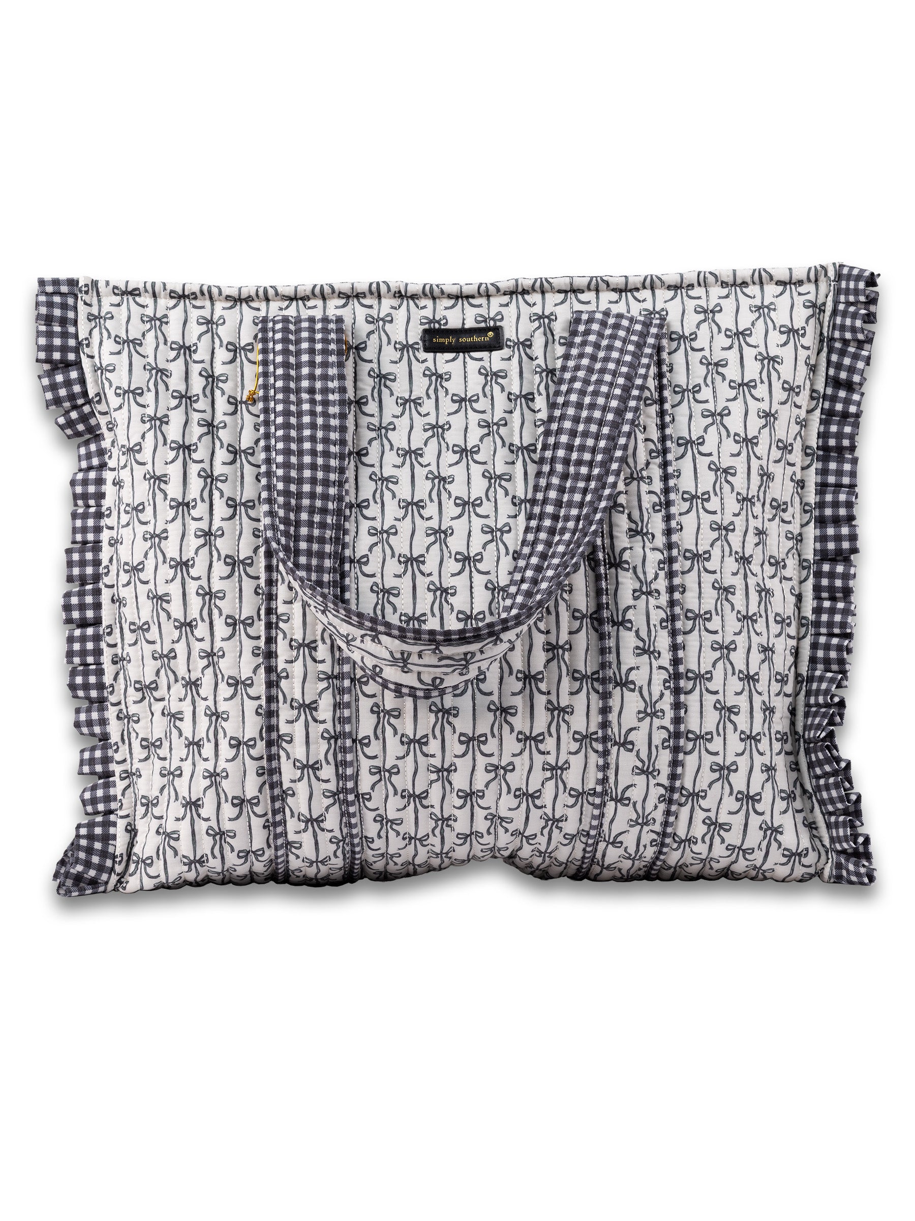 SS Quilted Overnight Tote