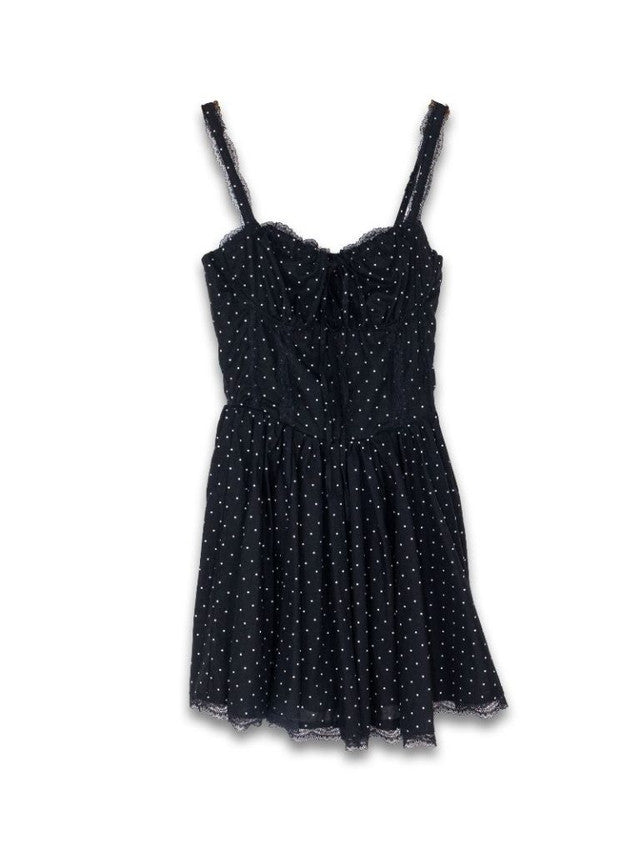 SS Black Dot Dress