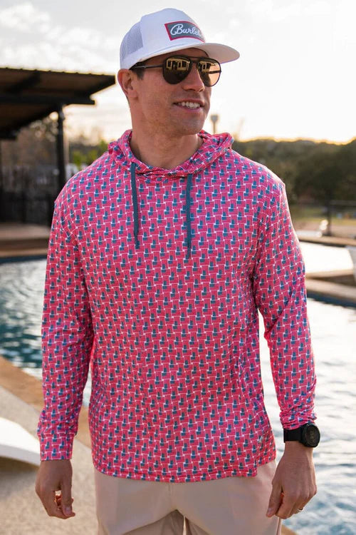 American Flag Performance Hoodie