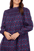 BENNINGTON SMOCKED DRESS
