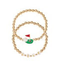 Stretchy Golf Beaded Bracelet
