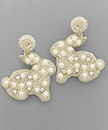 Beaded Easter Earrings