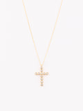 Delphine Cross Necklace