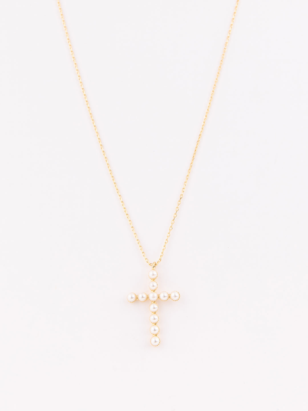 Marigold Cross Necklace
