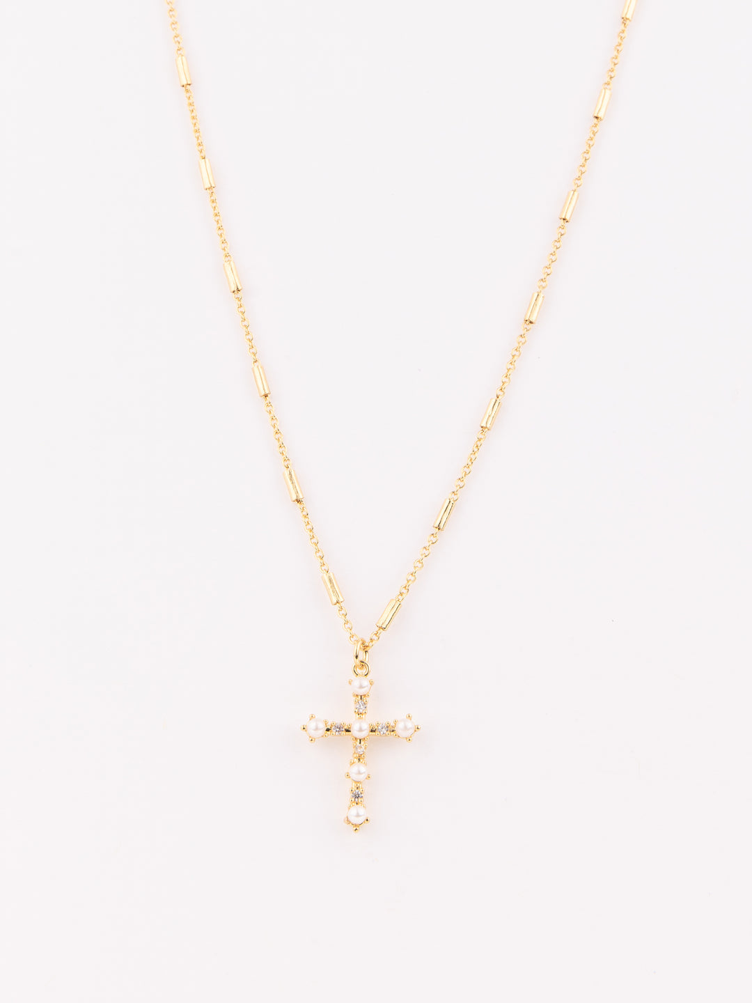 Fauna Cross Necklace