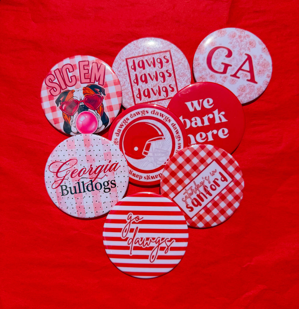 Georgia Gameday Pins