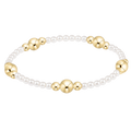 purpose gold 6mm pearl bracelet