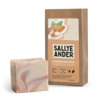 Sallye Ander "Almond Goat Milk" essential soap.