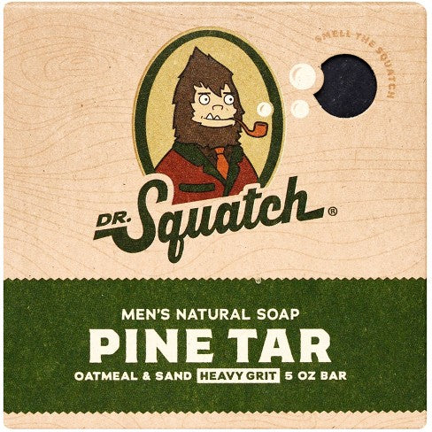 "Pine Tar" Dr. Squatch Bar Soap.