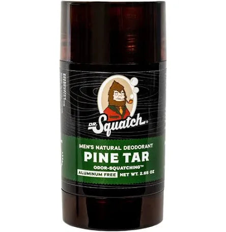 "Pine Tar" Dr. Squatch Deodorant.