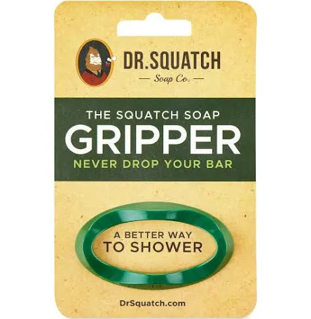Green soap gripper in packaging.