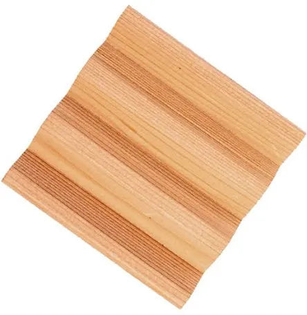 Wood-like soap saver.