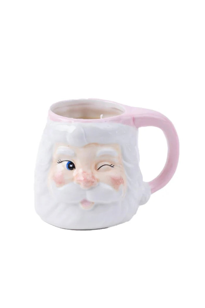 Sweet Grace Santa Mug Candle #060