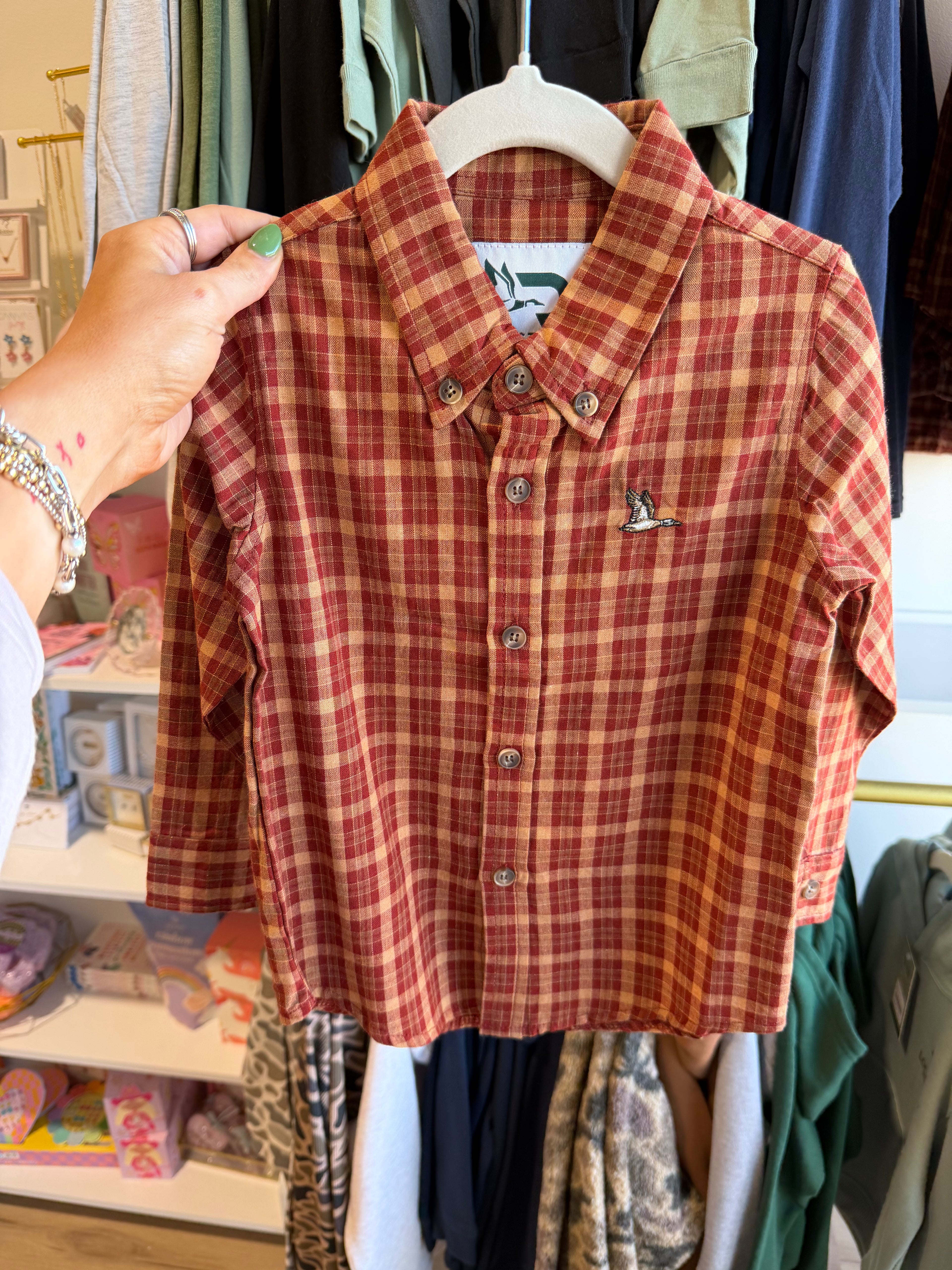 Field and Stone Youth Button Down