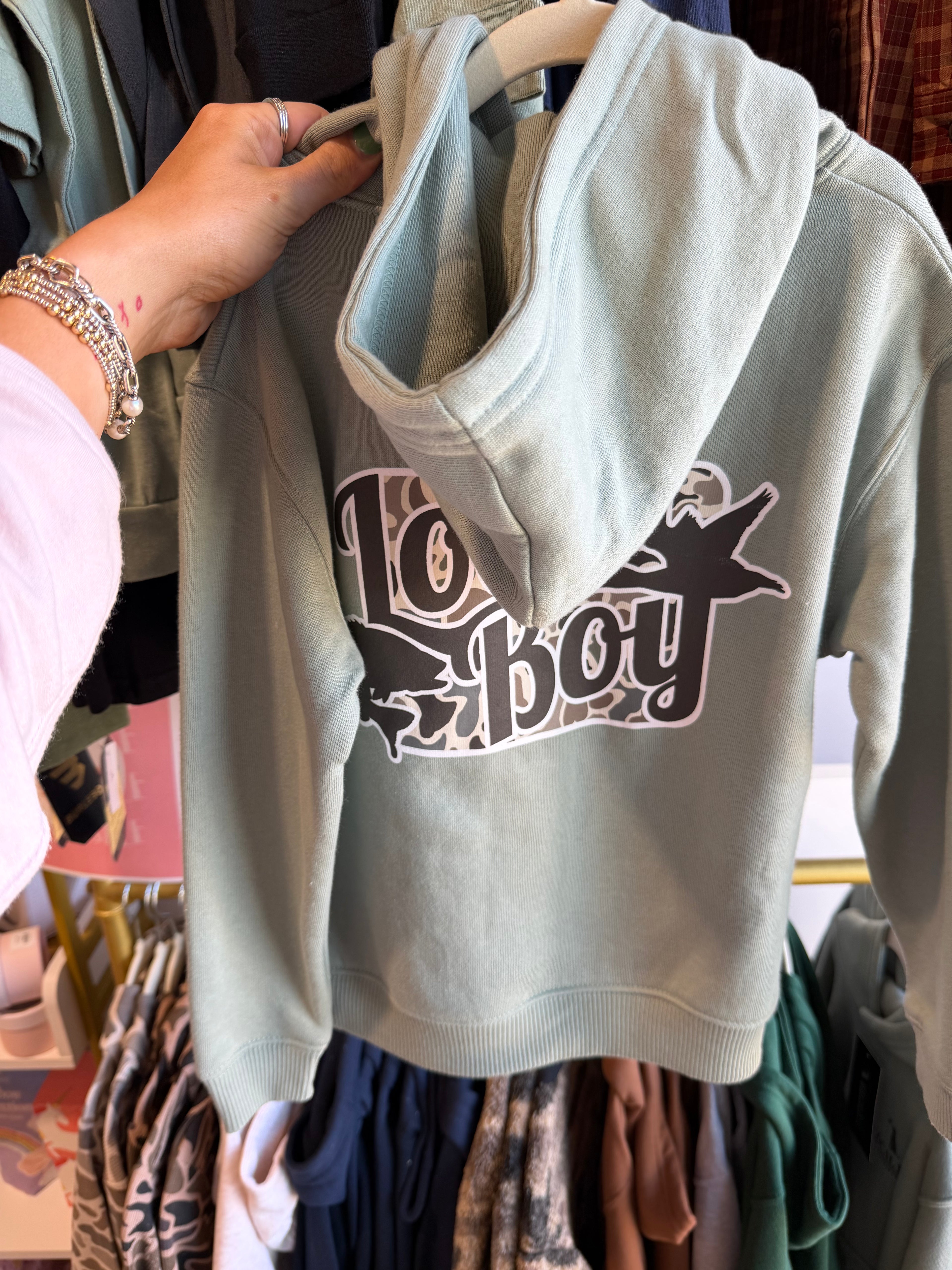 Youth BWH Retro Patch Hoodie