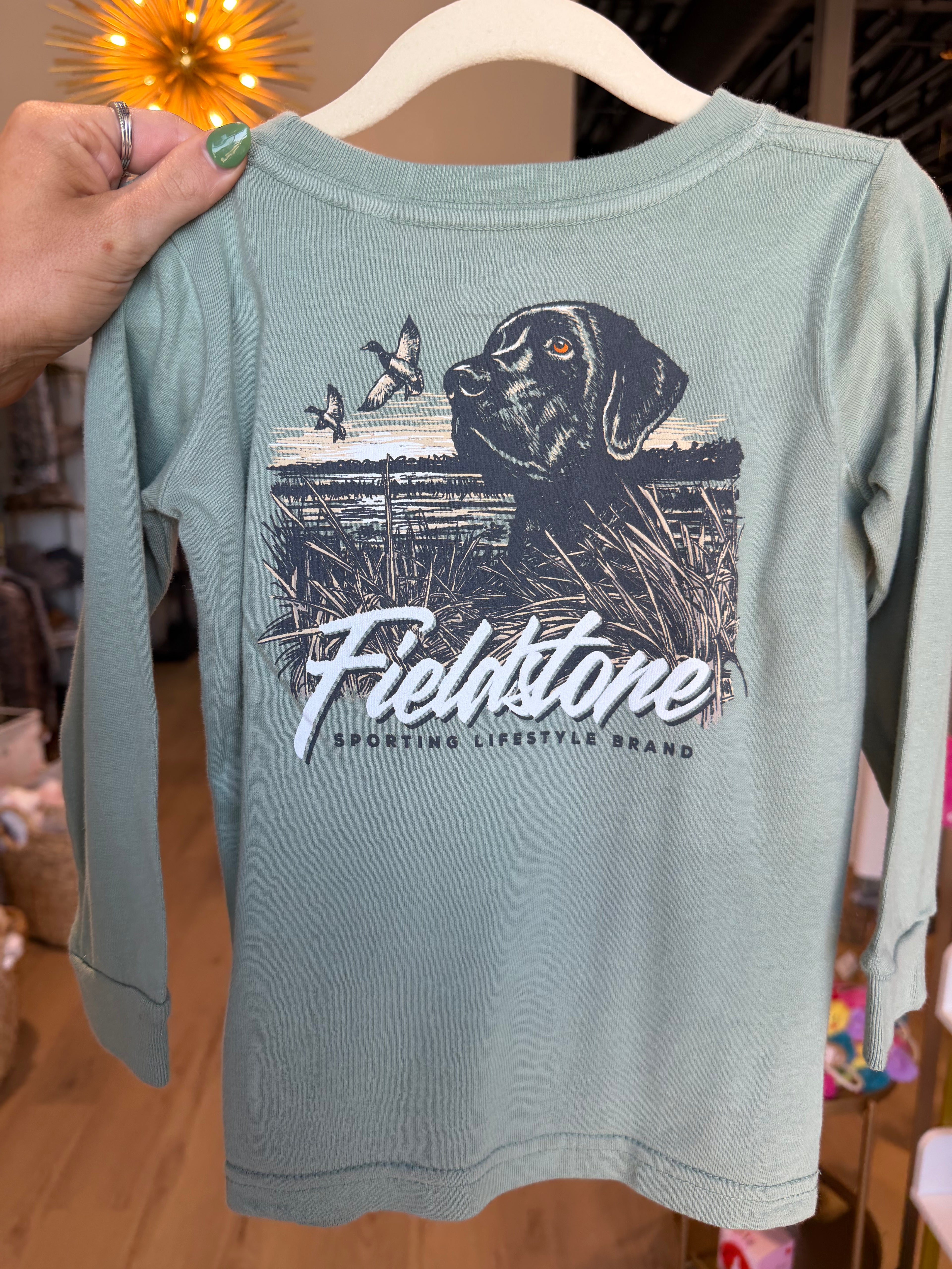 Field and Stone Youth Long Sleeve Tee