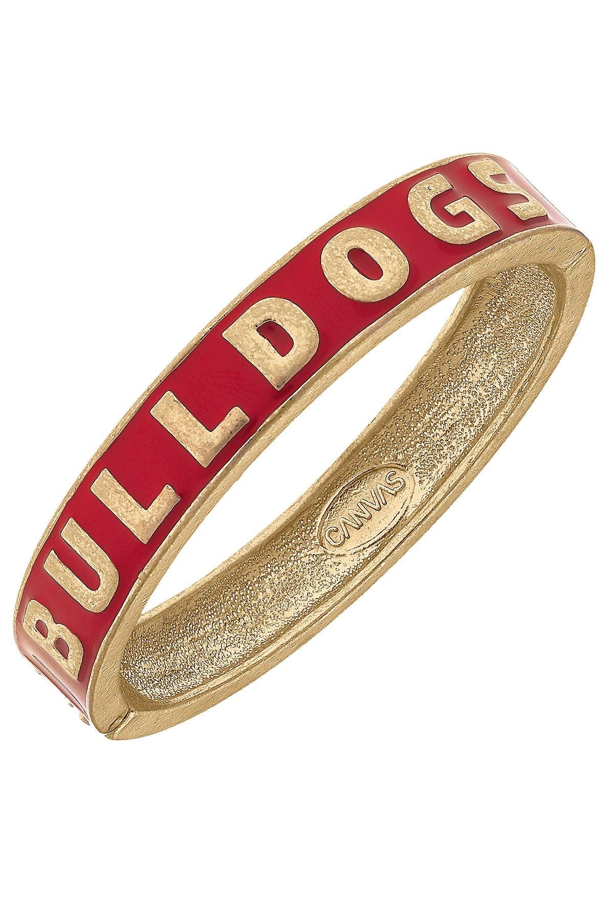 Canvas College Enamel Hinge Bangle