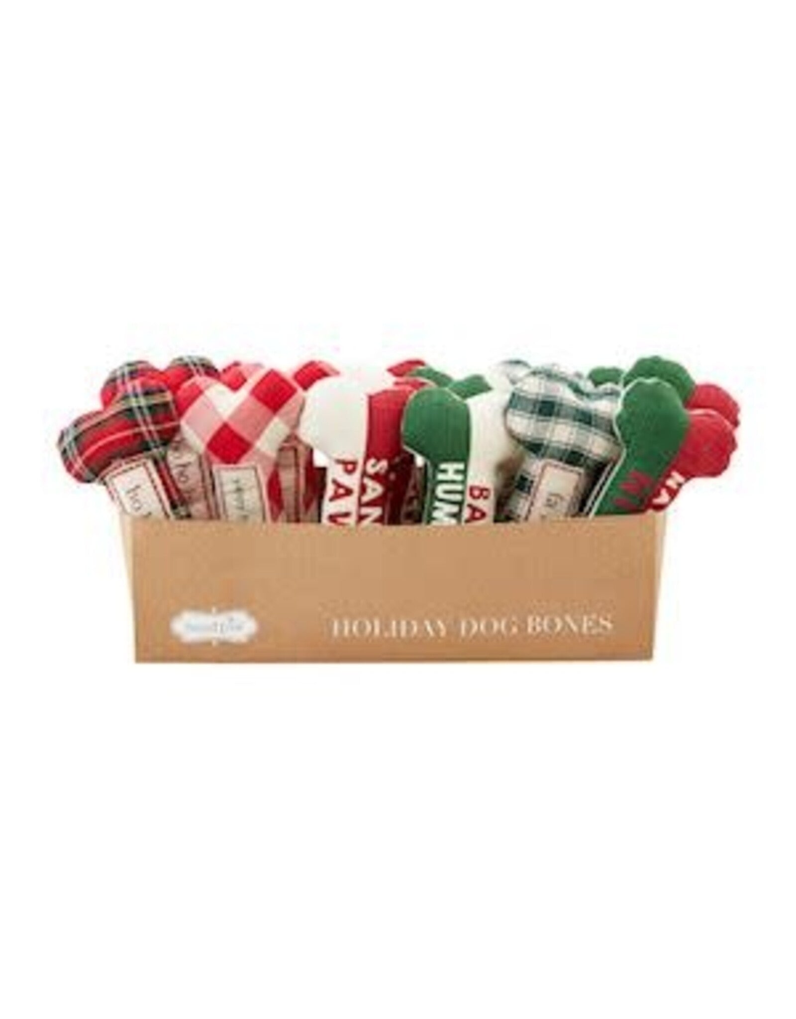 Christmas Dog Bone Toy