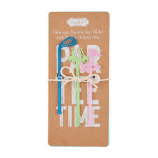 Silicone Golf Ice Mold and Stirrer Set