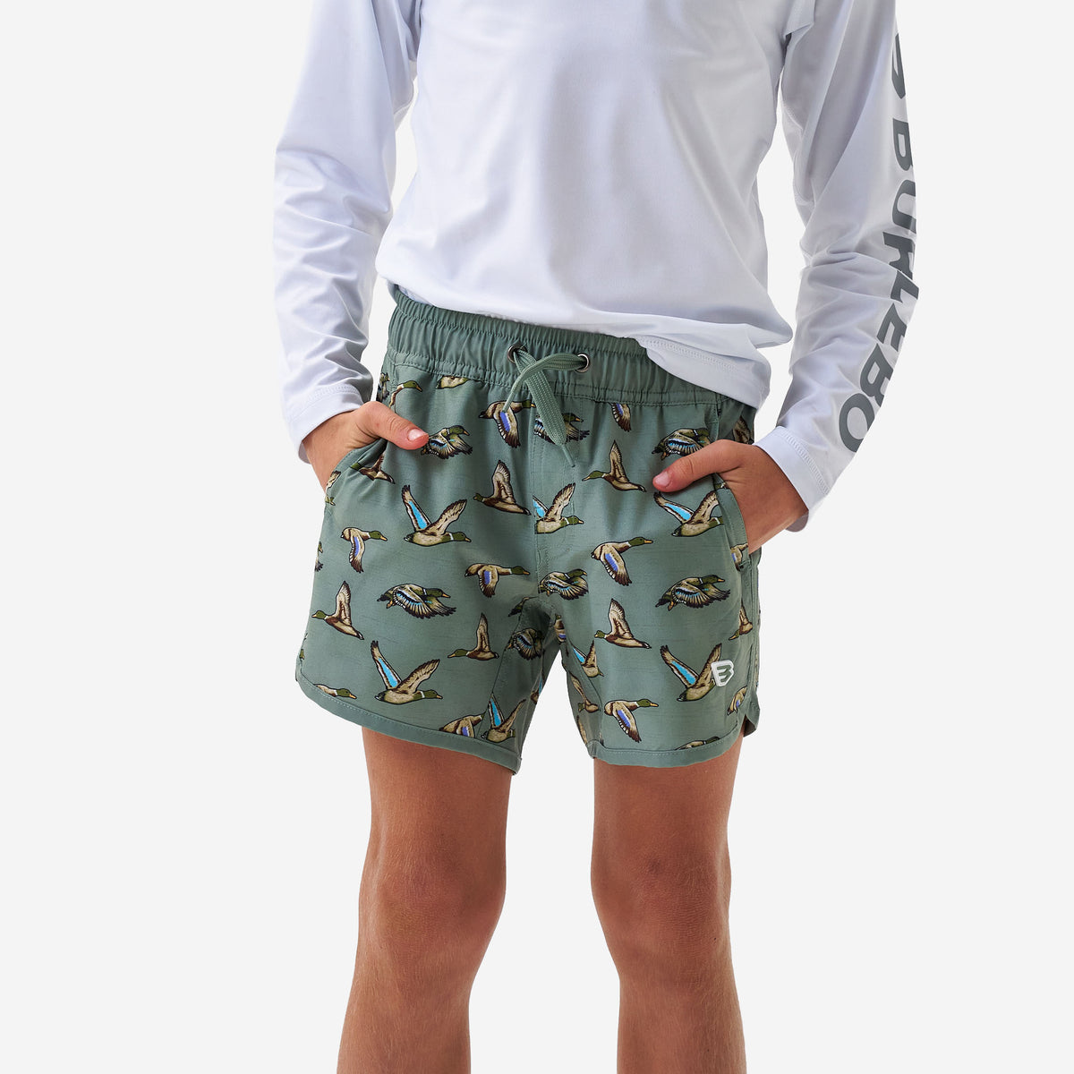 Burlebo Youth Swim Trunks