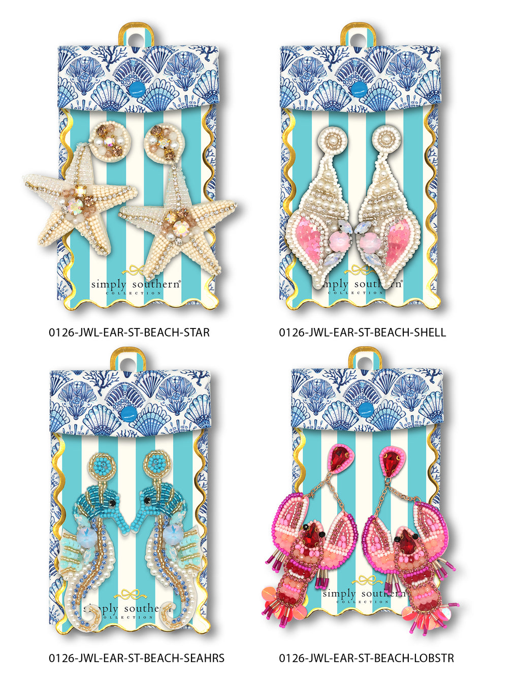 SS Beach Earrings