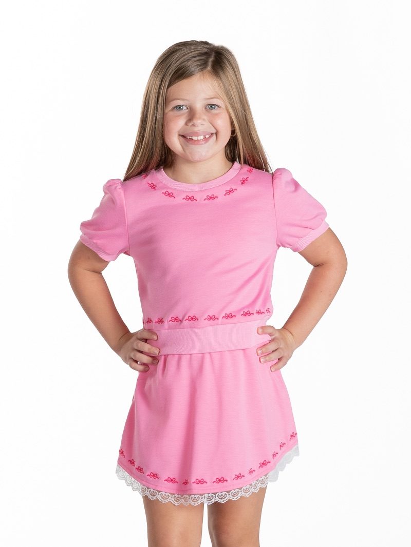 SS Youth Bow Skirt Set