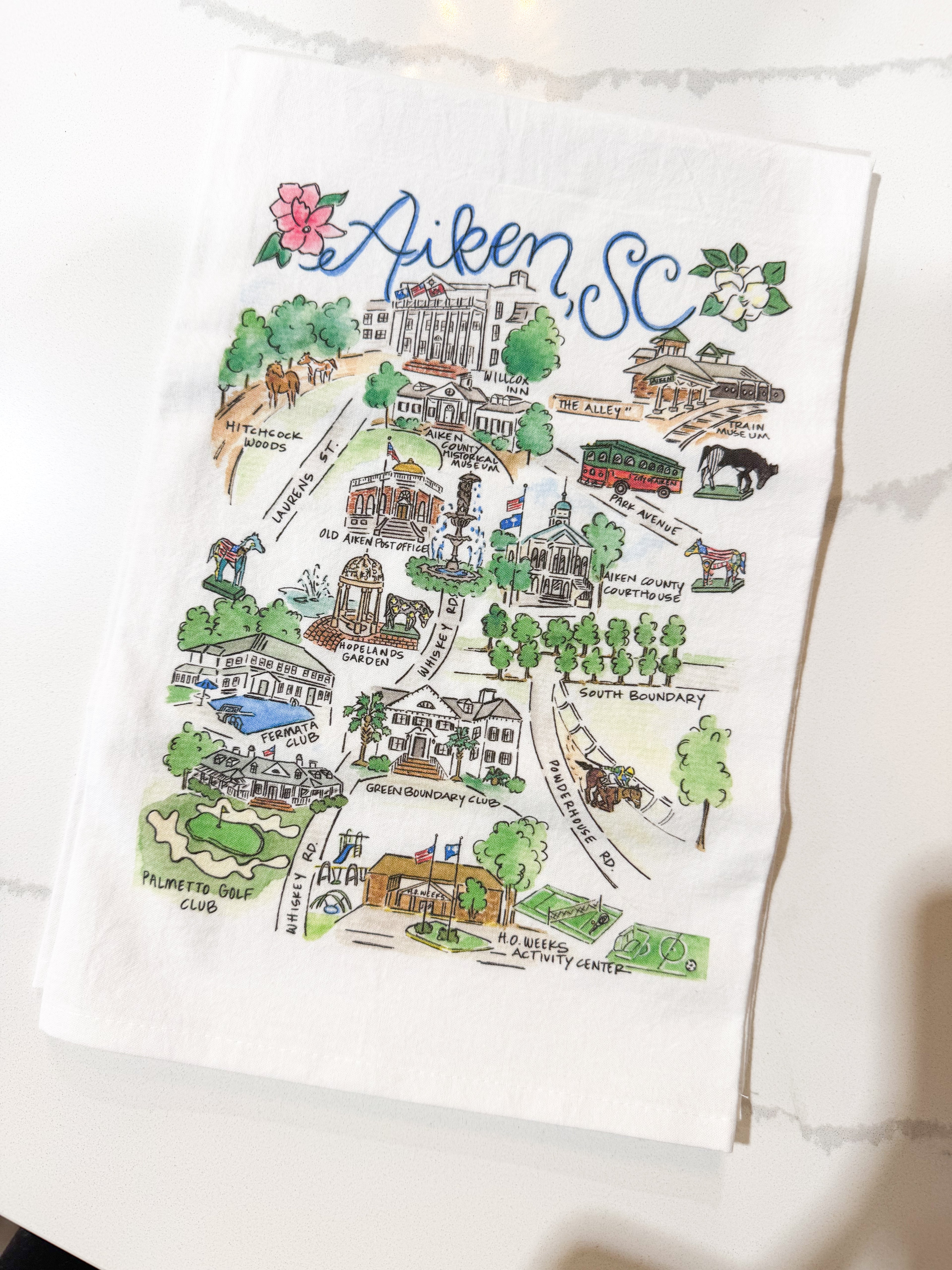Cara Leverette Tea Towel