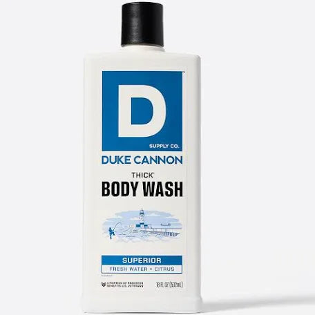Duke Cannon Thick Body Wash