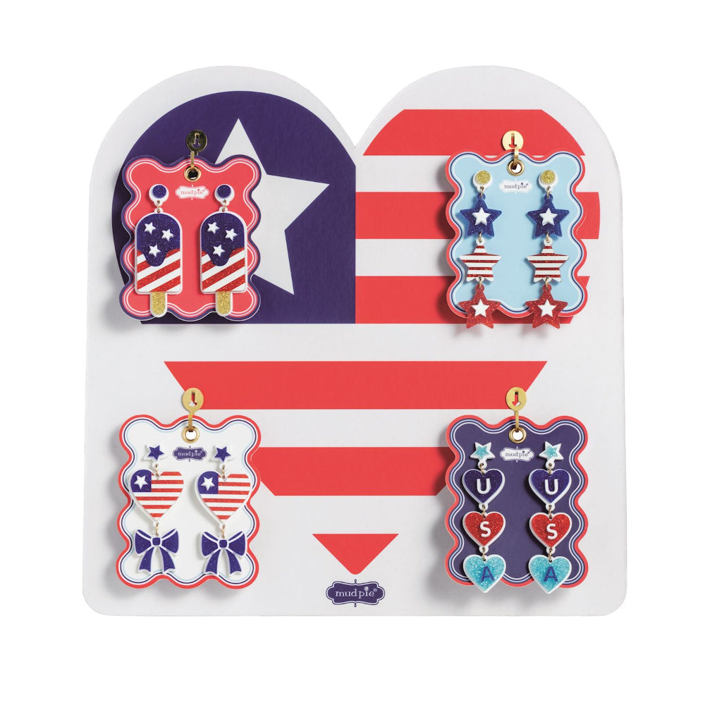 4th of July Earrings