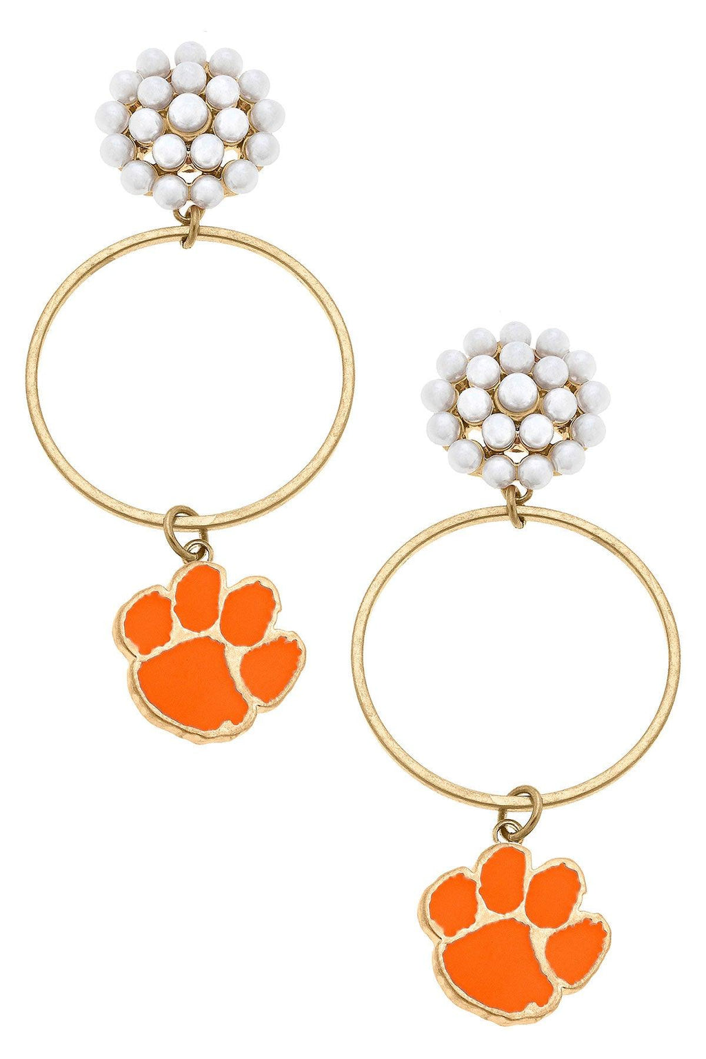 Pearl Cluster Logo Hoops