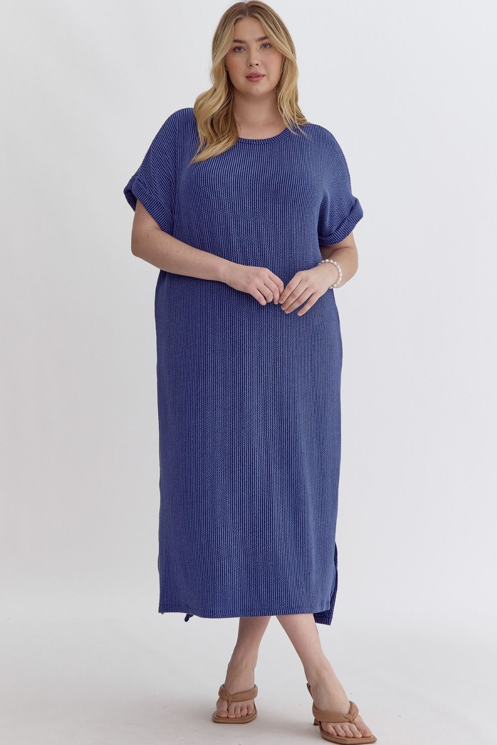 Ribbed T-Shirt Midi