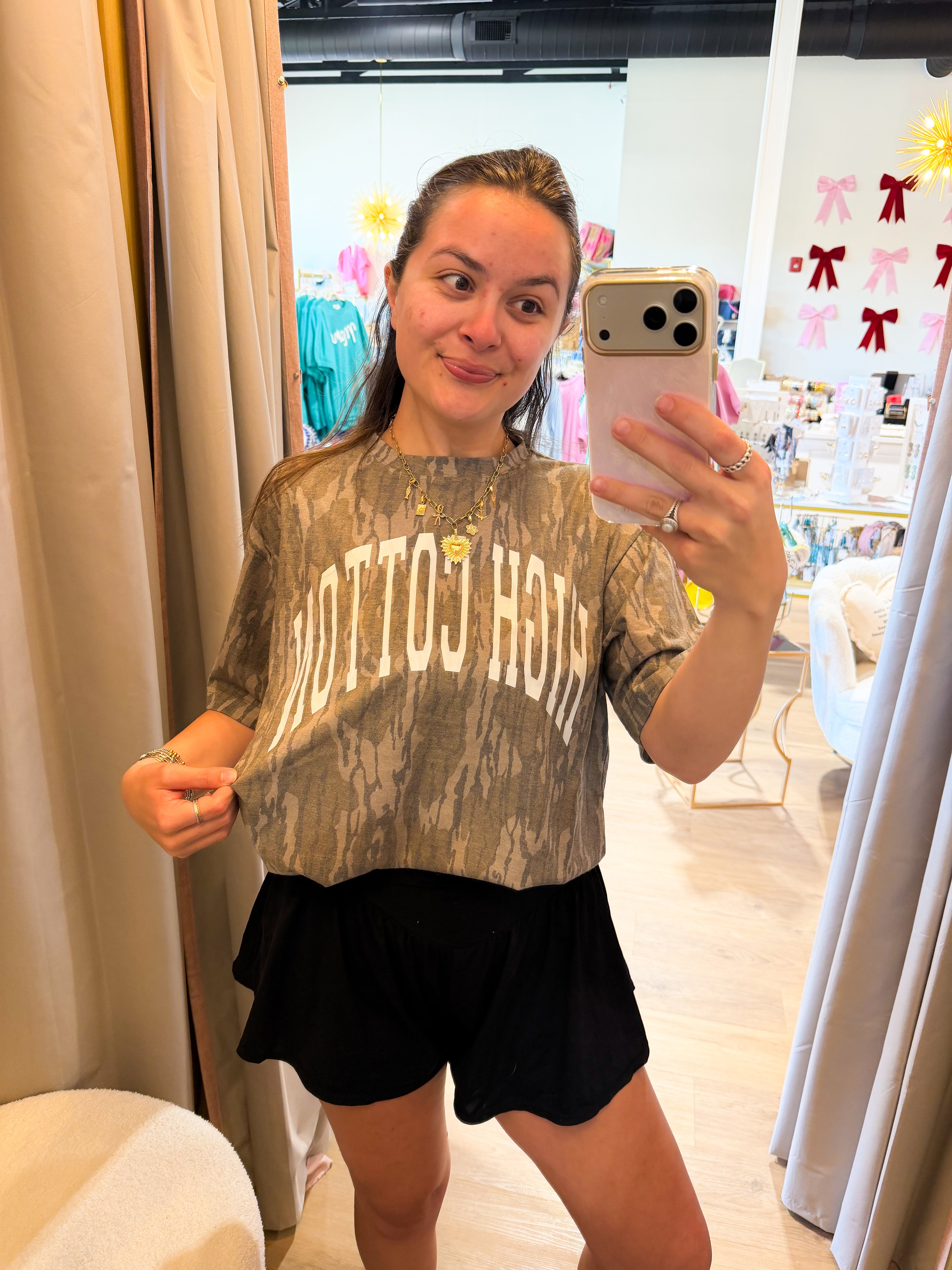 High Cotton Camo Tshirt