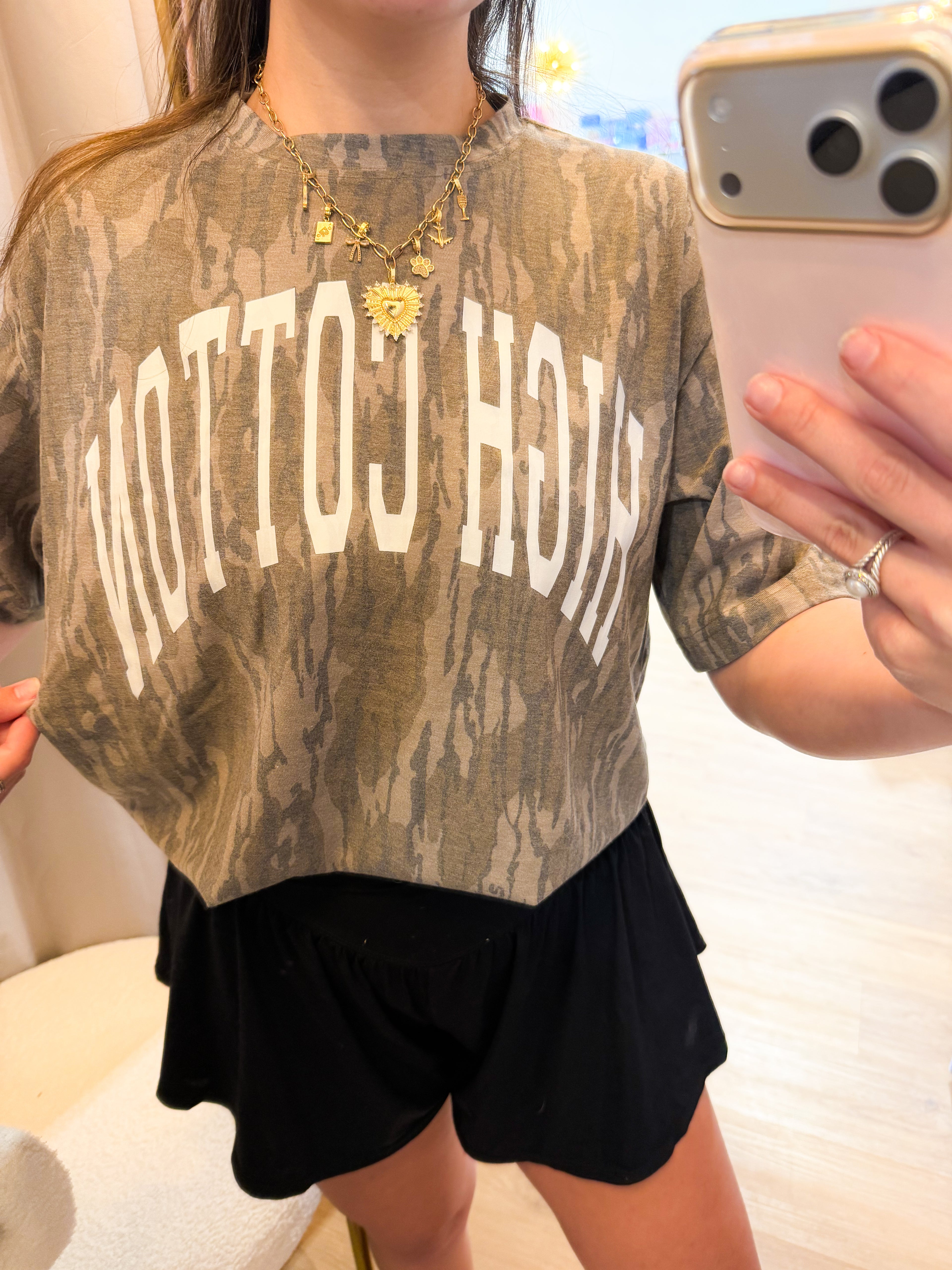 High Cotton Camo Tshirt