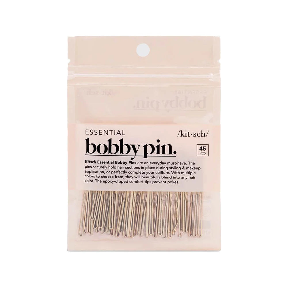 Essential Bobby Pins 45pc - Blonde