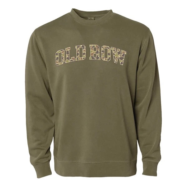 Old Row Camo Crew neck