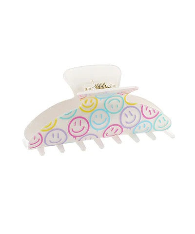 Smiley Face Hair Clip
