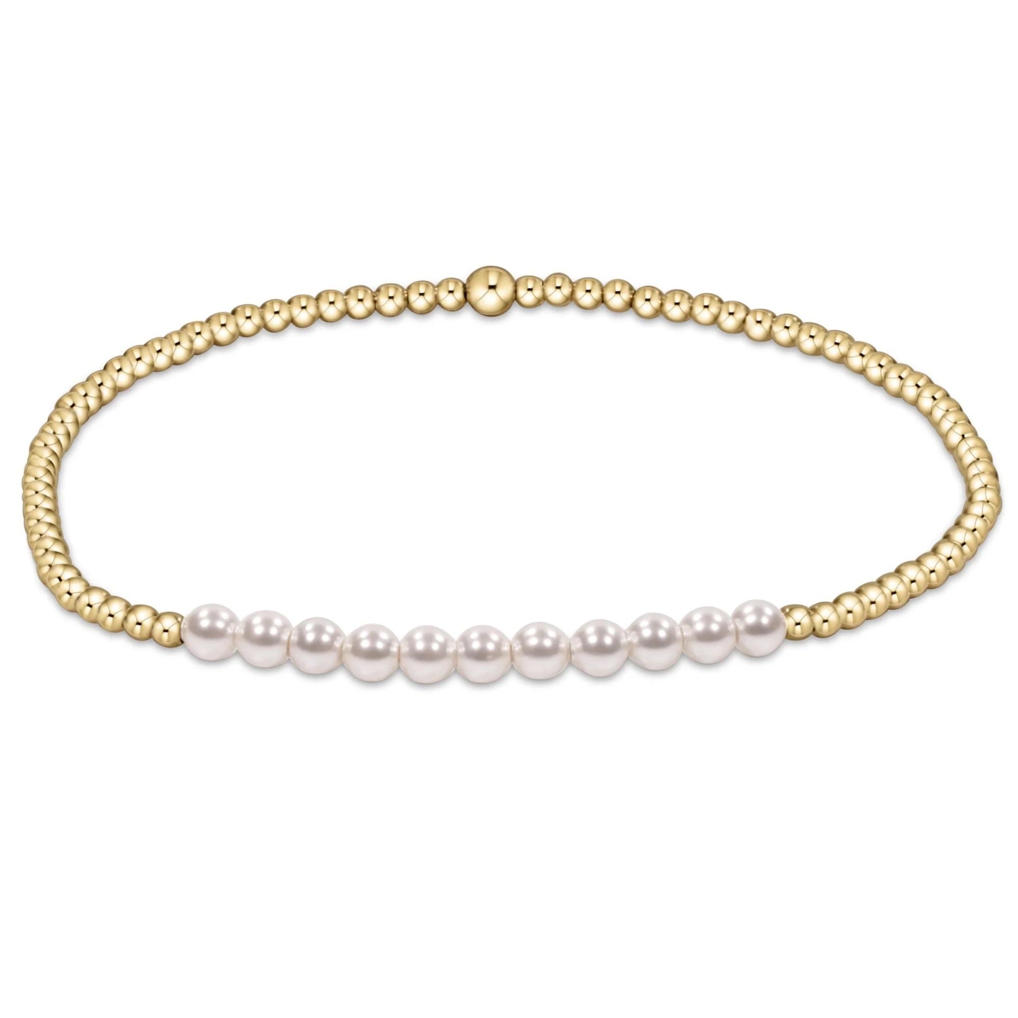 Gold Bliss Pearl Bracelet